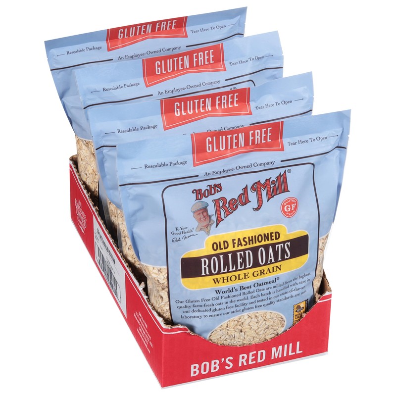 Bob's Red Mill Gluten Free Old Fashioned Rolled Oats, 32oz