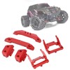 RC 1/18 Bumper Replacement Aluminum Alloy RC Front Rear Bumpers