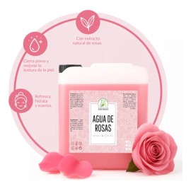 Agua De Rosas Tónico Facial Hidratante (5 Litros)
