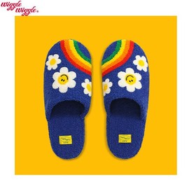 WIGGLE WIGGLE Terry Home Slipper_Rainbow 1pair