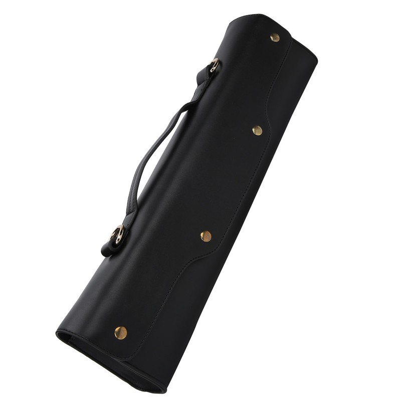 Flute Carrying Bag Hand Synthetic Leather Wind Instrument Storage Case