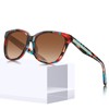 CARFIA Cateye Polarised Sunglasses for Womens UV400 Protection Retro Fashion