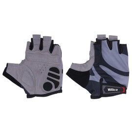 Cupimatch Fahrradhandschuhe, Fitnesshandschuhe für Damen und Herren, Mountainbike-Handschuhe, halbe Finger, für Fahrrad, Radfahrer, Motorrad