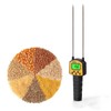 Handheld Grain Moisture Meter Robust Accurate Food Carbon Steel Needle