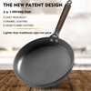 LAMFO Non Stick Frying Pans, 8" Honeycomb Long-Lasting Cast Iron