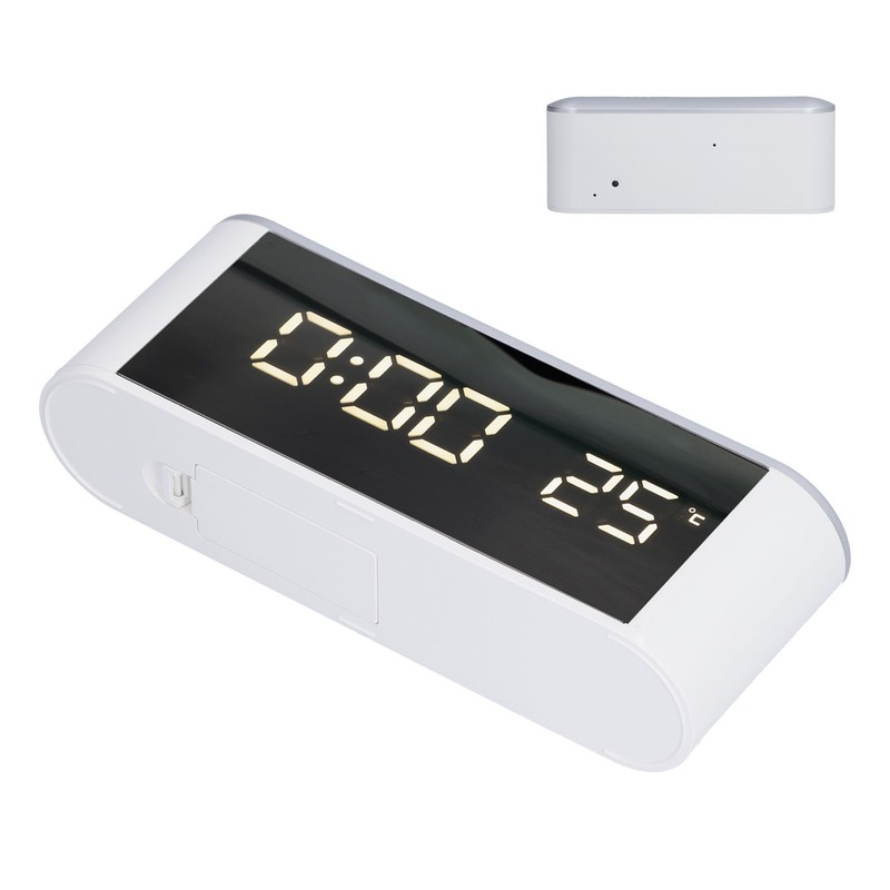 LED Alarm Clock Household Multifunctional Touch Screen Alarm Clock Indoor
