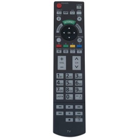 N2QAYB000703 Replacement Remote Control Applicable for Panasonic TV TC-P55ST50 TC-P60ST50 TC-P65ST50 TC-L55WT50 TC-P65GT50 TC-P60GT50 TC-L47ET5 TC-L55ET5 TC-P55VT50 TC-L4DT50 TC-L4DT50 TC-L55DT50