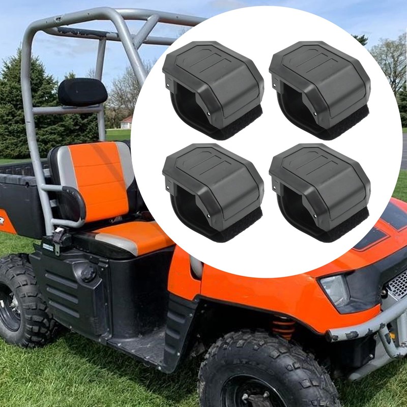 ZUDKSUY 4Pcs UTV Front Windshield Clamps Kit, Adjustable Windshield Fixed