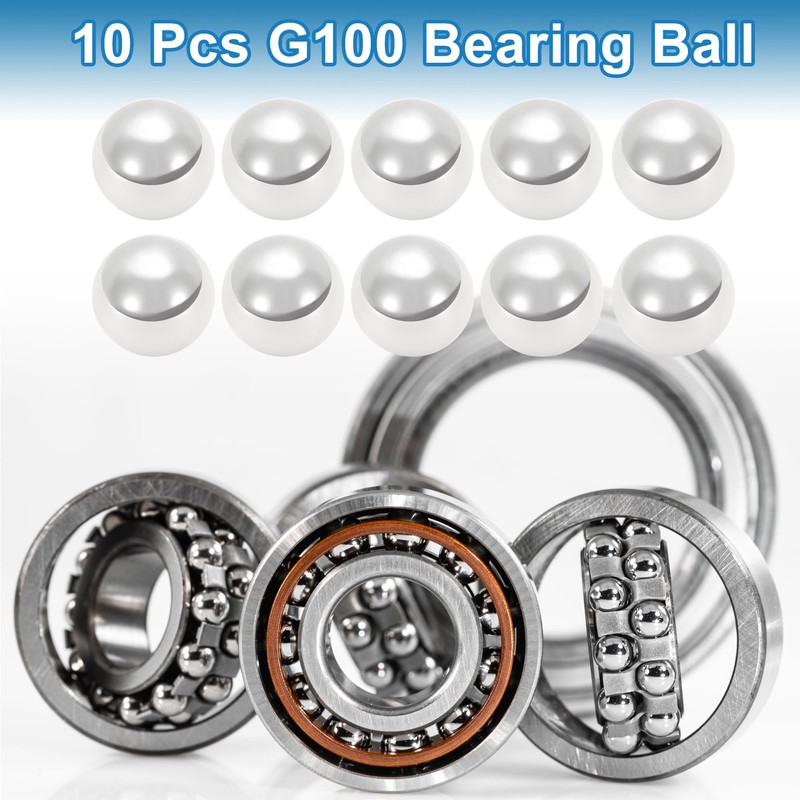 X AUTOHAUX 25mm Bearing Ball Bearing Steel G100 Precision Ball