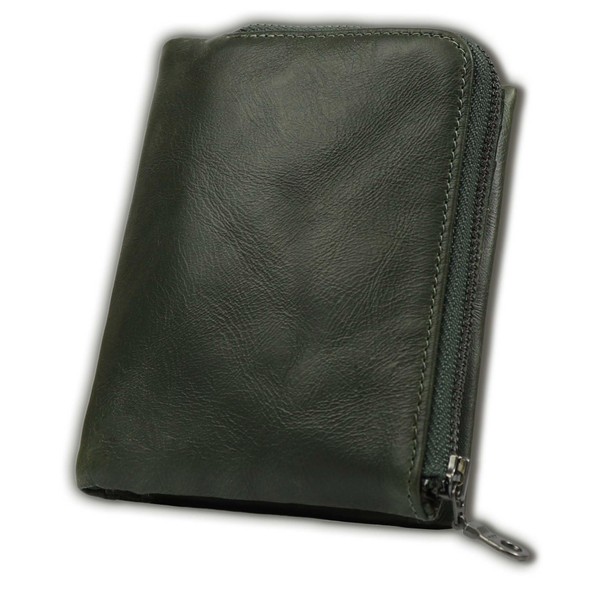 fy FOXYORK 3rd Generation Men's Bi-fold Wallet, Genuine Leather, YKK