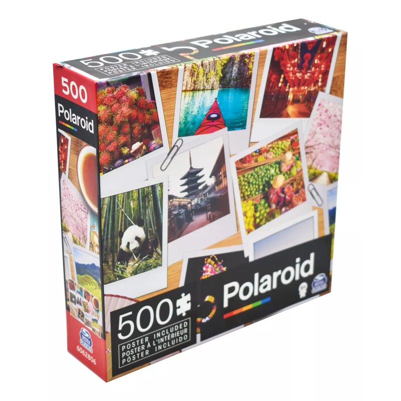 Spin Master Rompecabezas Exploracion De Asia Polaroid 500pz Spin Master