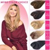 B-fashion Hair Toppers for Women Real Human Hair Extensions Clip