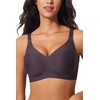 ZUMIY Seamless Maternity Bra, Nursing Bra for Pregnancy Breastfeeding, Ultra