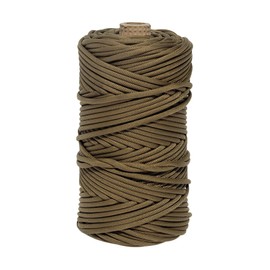 Rothco Nylon Paracord 550lb 300 Ft Tube - Survival Essential for Camping, Hiking, and More - Coyote Brown