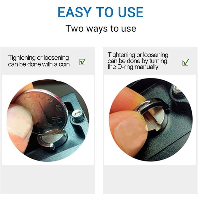 Tripod Screw, Camera Mounting Screw Camera Tripod Thread Adapter, Stainless