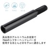 shift knob extension shift knob extension m12 x1.25 3" black