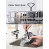 QCen Juicer Machine, 500W Centrifugal Juicer Extractor with 3” Wide