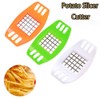 3PCS Potato Chipper Potato Chopper Cutter Fruit Chip Cutter French