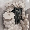 Everbilt Mobile Home/RV Ceiling Rosette Buttons with Rosette Screws (250