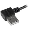 StarTech.com 1m 3 ft Micro-USB Cable with Right-Angled Connectors -