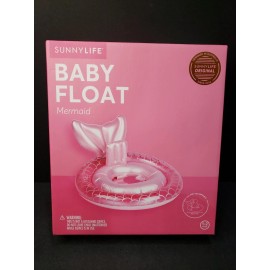 Sunnylife Mermaid Baby Float - SunnyLife - Head Rest & Leg Support - 33lbs  Max - PVC