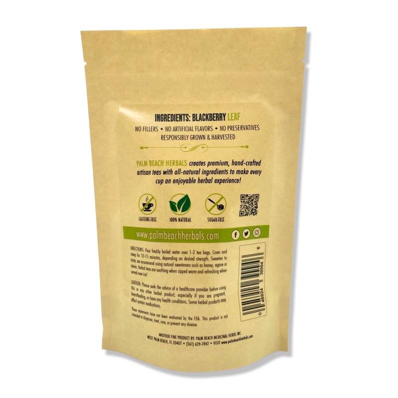 BlackBerry Leaf Tea - Pure Herbal Tea Series by Palm