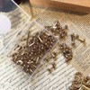 TANOKOX Rose Gold Catching Pins, 0.2 inches (6 mm), Approximately