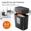 Bonsaii 6 Sheet High Security Micro Cut Paper Shredder, Credit