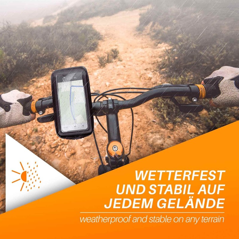 MoEx® Waterproof Handlebar Bag Suitable for Oppo A52 / A72