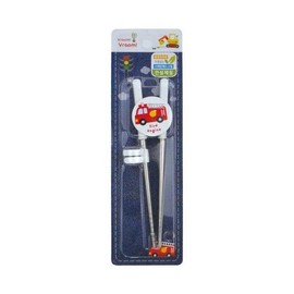 (KitchenU) Toddler Car Character Training Chopsticks Stainless Steel 304 Cutlery Kindergarten Daycare Practice Right Hand Left Hand Chopsticks / (키친유)유아 자동차 캐릭터 교정용젓가락 스텐 304 수저 유치원 어린이집 연습용 오른손 왼손 젓가락