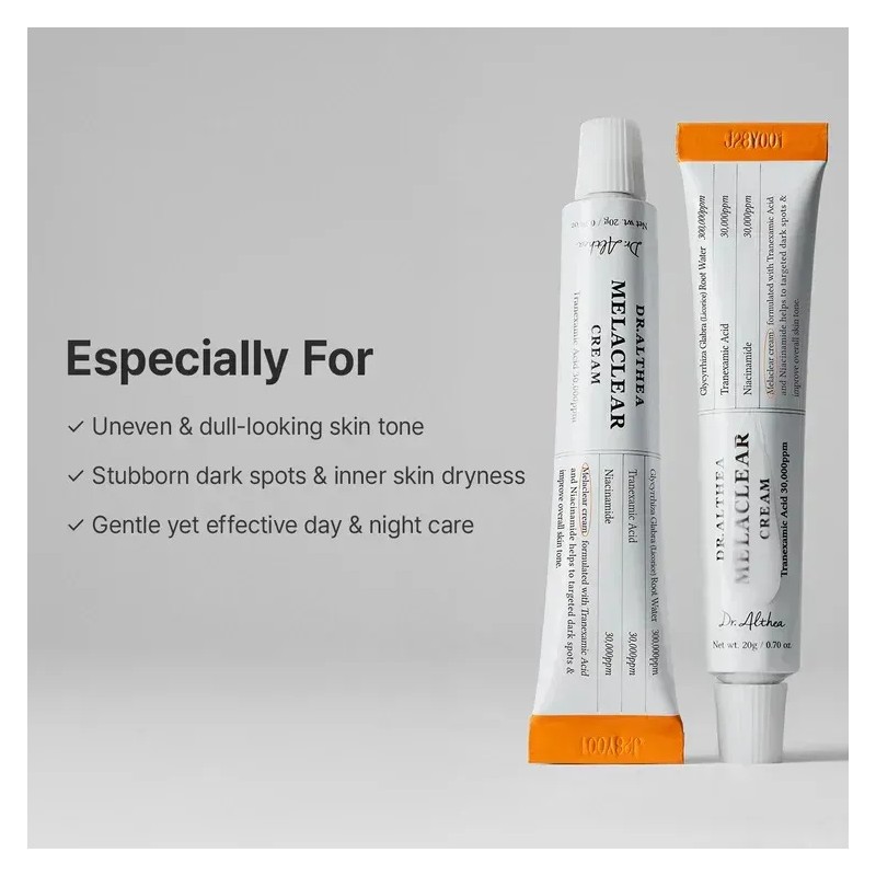 Dr. Althea Melaclear Cream - 20g Crema Para Manchas Todo