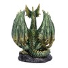Nemesis Now Light Bearer Dragon Figurine, Green, 19.5cm
