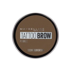 Maybelline Eyebrow, Tattoo Brow Longlasting Eyebrow Pomade Pot Medium Brown