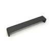 192mm Dark Grey/Titanium D Shape Handle for Kitchen Cabinets |