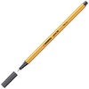 STABILO Point 88 Fineliner Single Pen Black Grey
