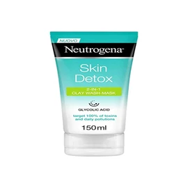 Neutrogena Facial Scrub Skin Detox Cleansing Mask Clay 150 ml