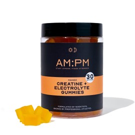 Creatine Gummies - Creatine Monohydrate and Electrolytes | Electrolyte gummies with Vegan, Gluten-Free Formula for Muscle Growth, Strength and Recovery support - 30 servings