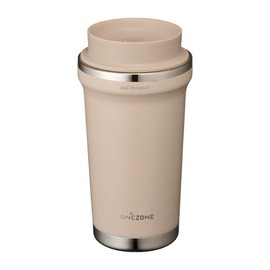 Doshisha Tumbler, Specialty Tumbler for People Who Are Sensitive to Hot Drinks, [Recommended for People Who Are Sensitive to Hot Drinks], 10.8 fl. oz. (320 mL), Pink Beige