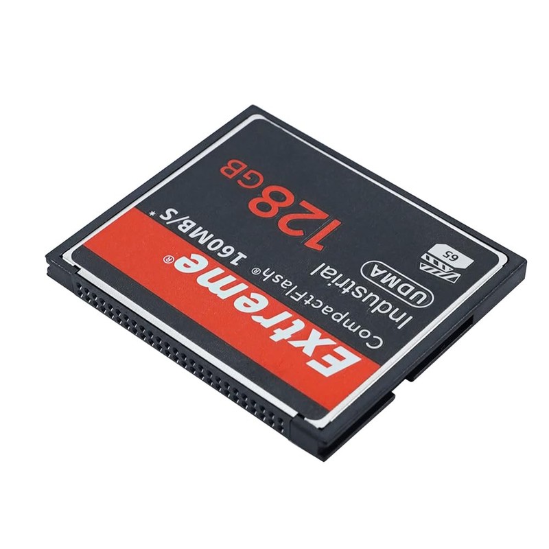 Extreme 128GB Compact Flash Memory Card, Original CF Card for