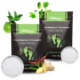 2Pack Herbal Body Detox Foot Soak Salt, Detox & Shaping Cleansing for Men and Women, Daily Rebody Body Detoxingherbs Foot Soak Salt for a Relaxing and Soothing Experience