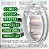 Door Rubber Seal for Tumble Dryer with Original Code 00656841
