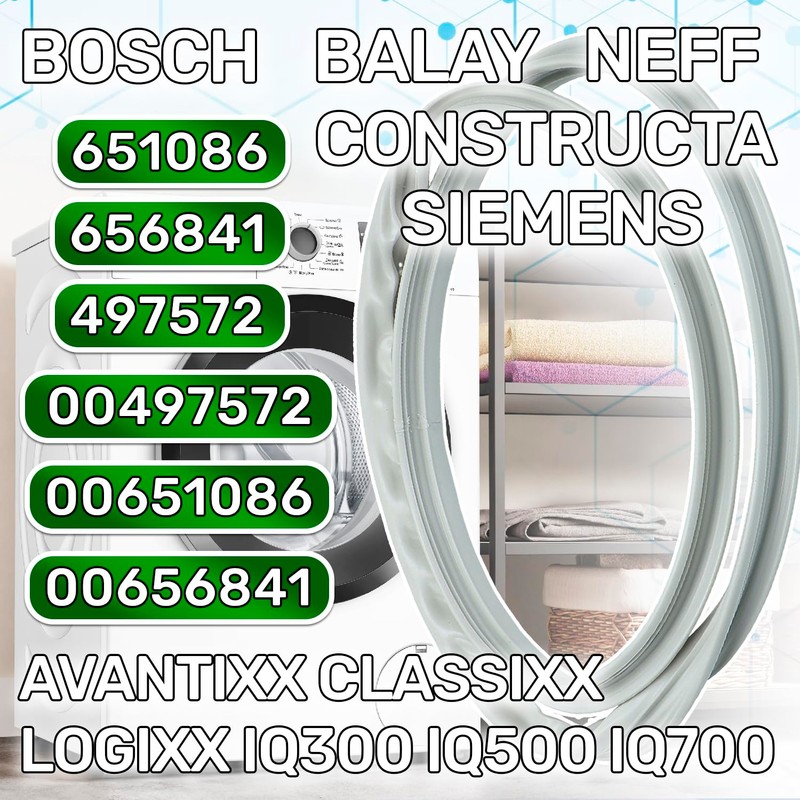Door Rubber Seal for Tumble Dryer with Original Code 00656841