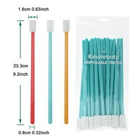 Kevinrooty 30PCS Crevice Cleaning Brush Tool Kit - Disposable Toilet Brush & Seat Cleaner (Blue)