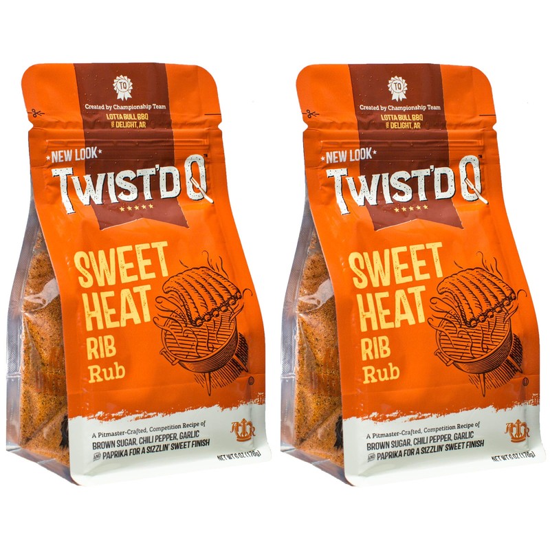 Twist'd Q - American Royal Sweet Heat Rib Rub -