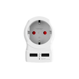 European to UK USB Adapter: Convert your European charger into a compatible charger, ideal for travel, compact and easy to use, guaranteed hassle-free connectivity.