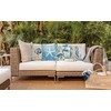 Mimkus Summer Ocean Pillow Covers Set of 4 18x18 Inch