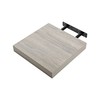 ETREXONLINE Wall Shelf Wood Colour Oak Grey Matt 25 x