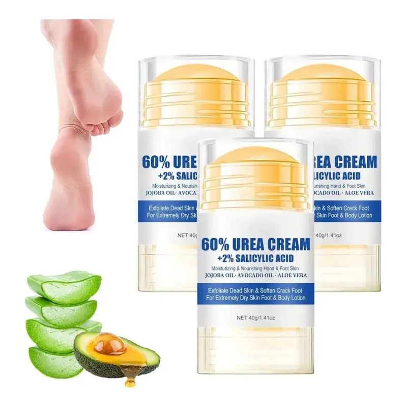 Crema Hidratante Para Pies, Crema De Urea Con 60% Urea