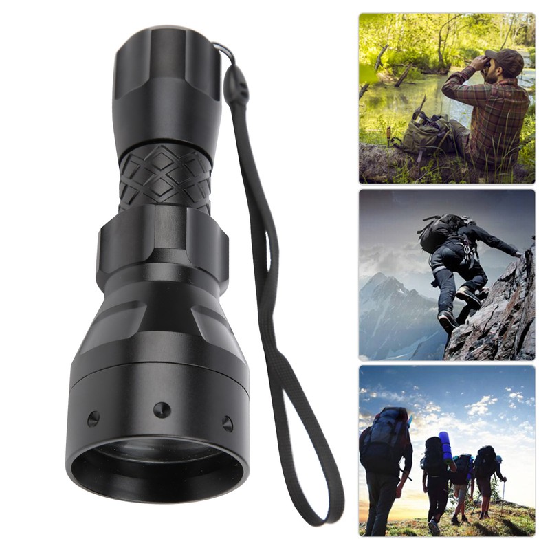 Aluminium Alloy Infrared 850nm Night Viewing Zoom Torch IPX6 Waterproof