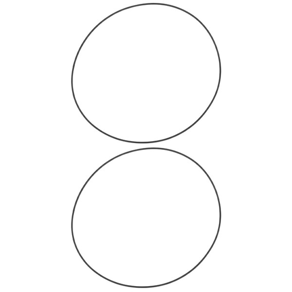 Create idea 2Pcs Cassette Recorder Belt Compatible with Sony WM-EX521